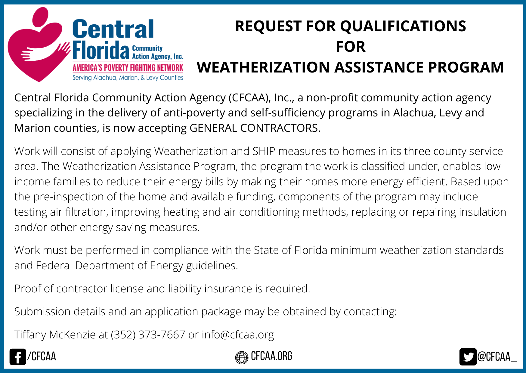 Central Florida Community Action Agency Inc 3391